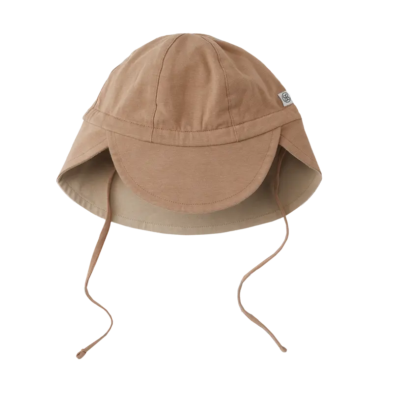 UV Sonnenhut UPF 50+ Peanut Brown/Sandy Beach