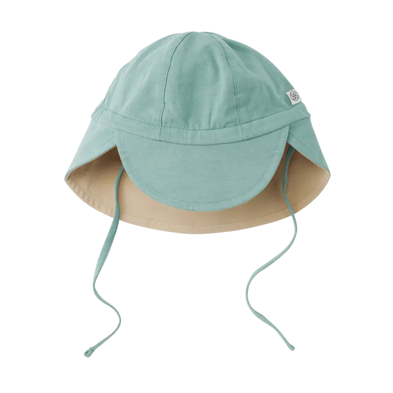 UV Sonnenhut UPF 50+ Sea Blue/Sandy Beach