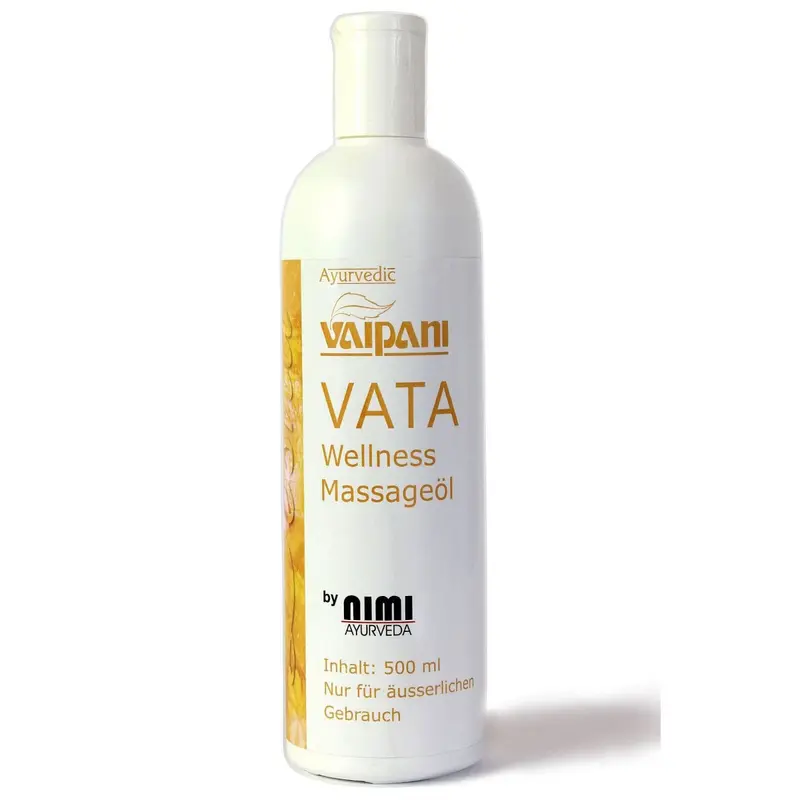 Vata Wellness Massageöl - Wärmendes Öl gegen Stress & Trockenheit