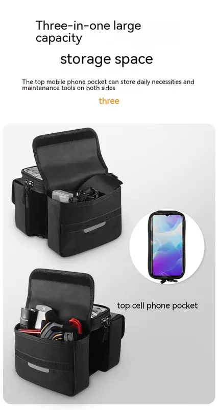 Velo-Rahmentasche fürs Smartphone