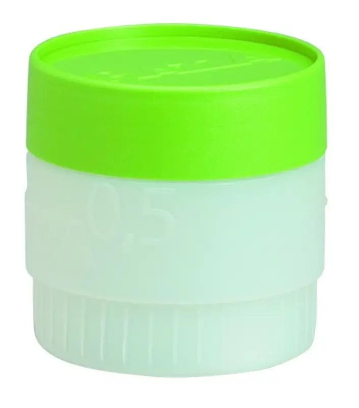 Versus Pour Behälter m. Deckel 0.5lt Farben assortiert D9cm