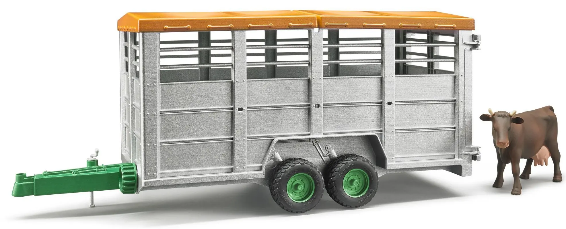 Viehtransportanhänger mit 1 Rind