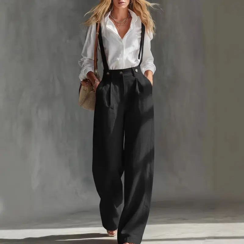 Vielseitiger Jumpsuit mit weitem Bein