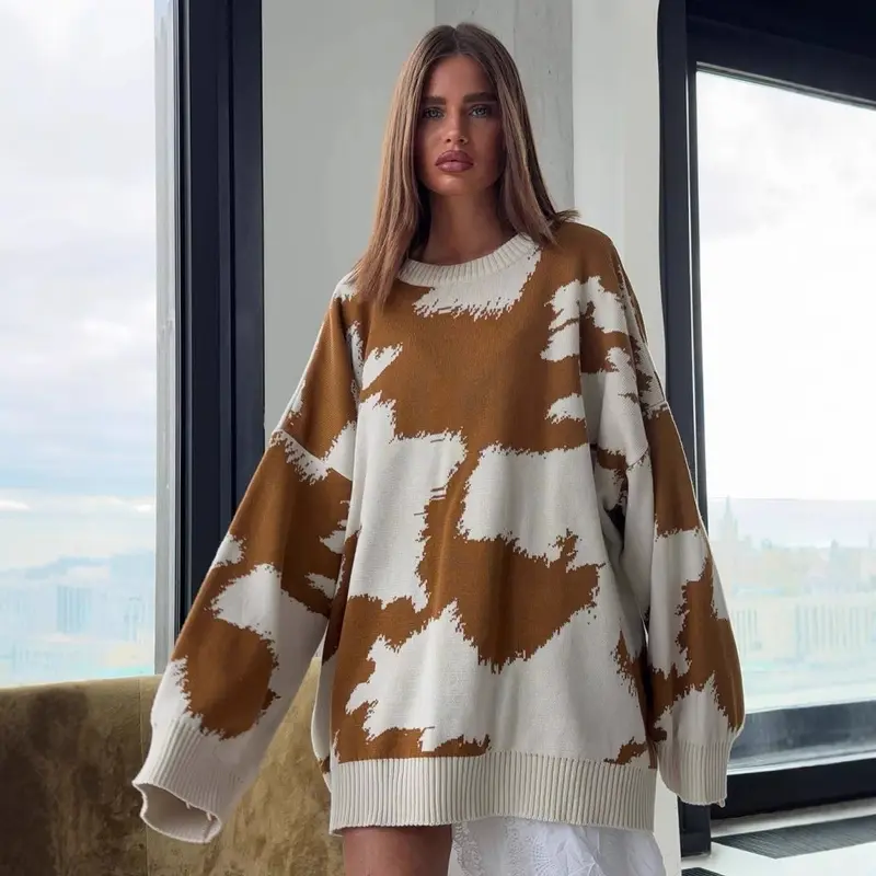 Vielseitiger Oversize Pullover für Damen