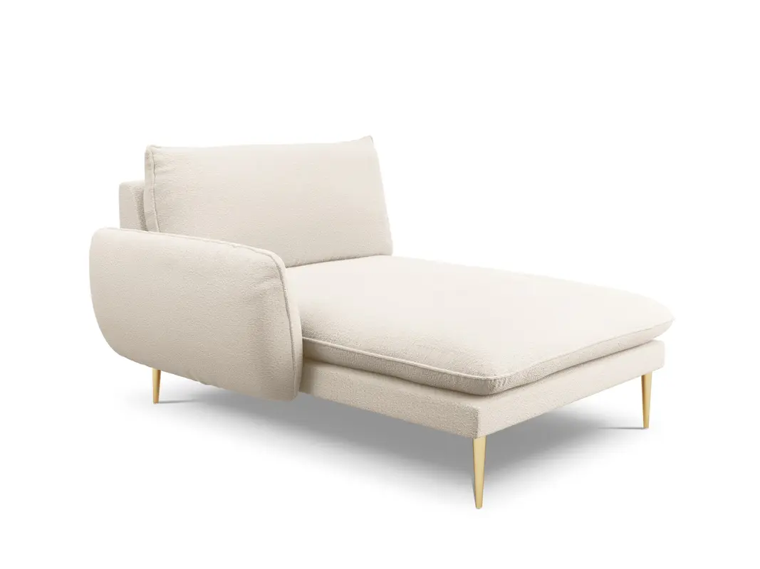 Vienna Boucle Sofa Chaise Lounge links 1 Sitz 110cm