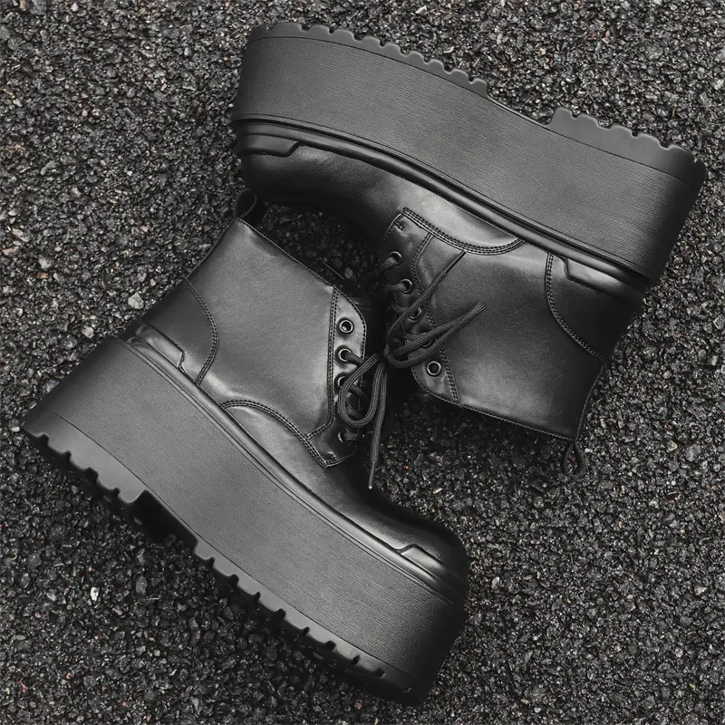 Vintage Herrenschuhe mit Karomuster