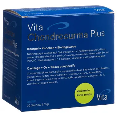 VITA CHONDROCURMA Plus pdr sach 20 pce Nouvelle formule