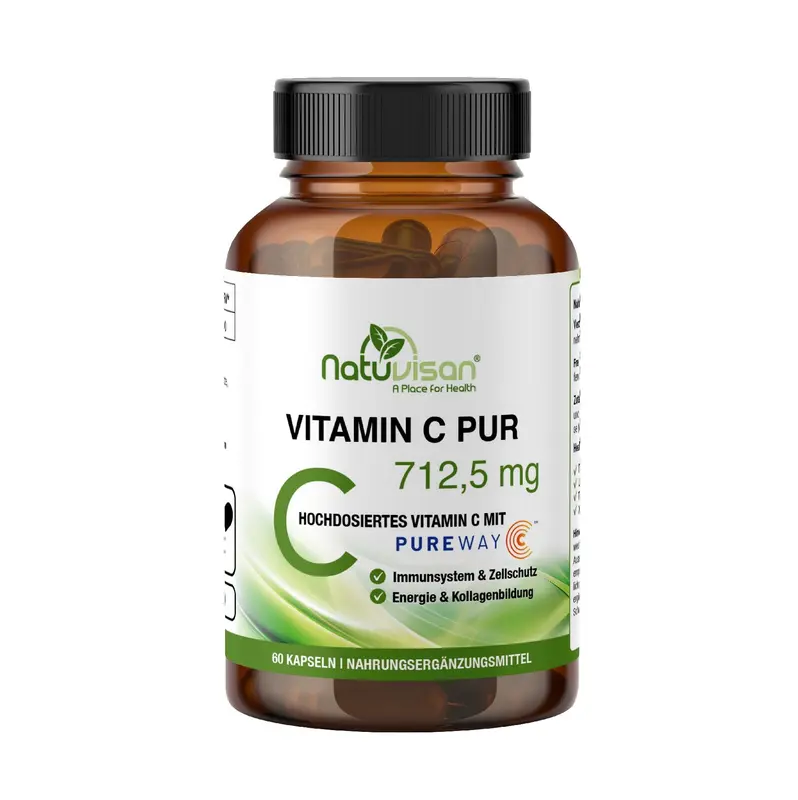 Vitamin C PureWay-C® hoch bioverfügbar 60 Kapseln