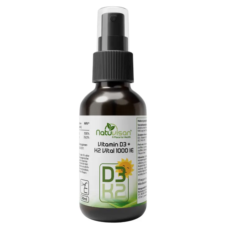Vitamin D3 K2 MK7 all-trans Spray 1000 IE 30 ml