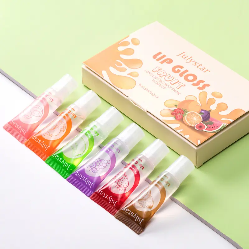 Vitamin E Feuchtigkeitsspendendes Lip Oil Set (6 Stk.)
