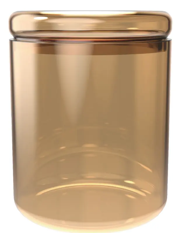 Vorratsglas gold 500ml