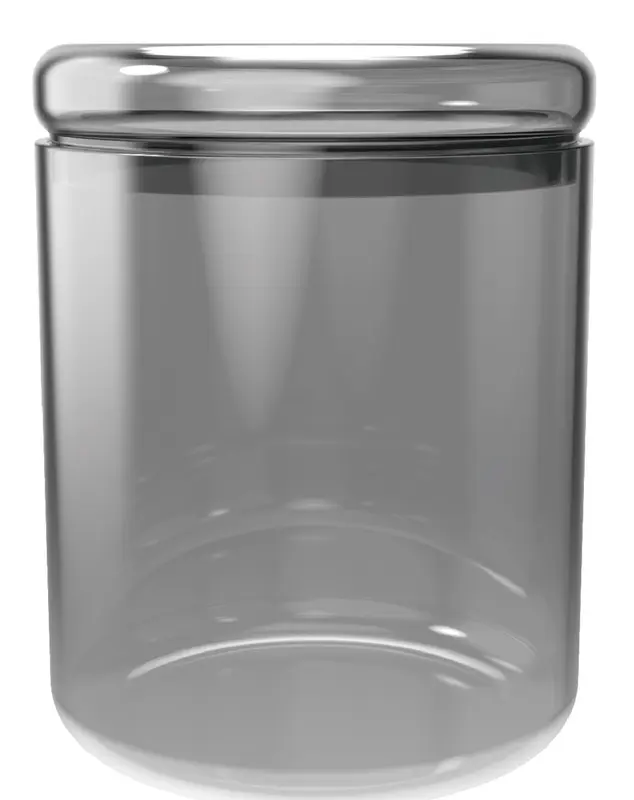Vorratsglas grau 500ml