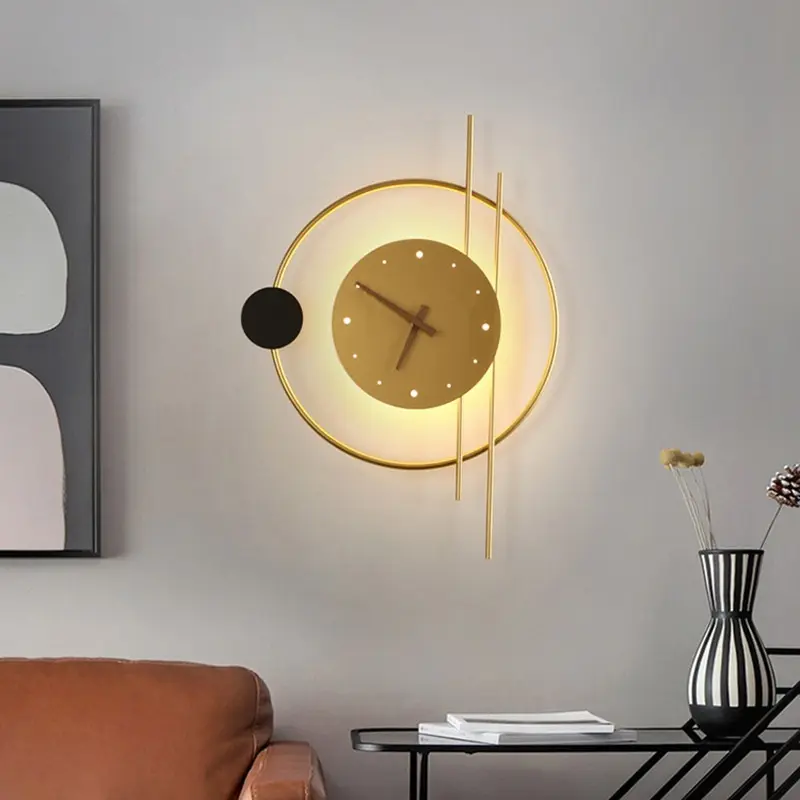 Wanduhr-Lampe