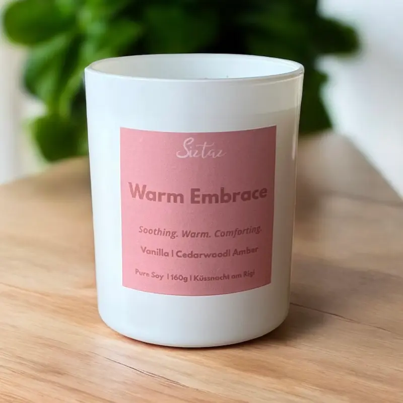 Warm Embrace. Vanille. Weich. Behaglich.