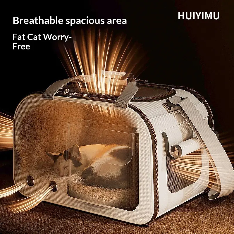 Warme Katzen-Tragetasche für unterwegs