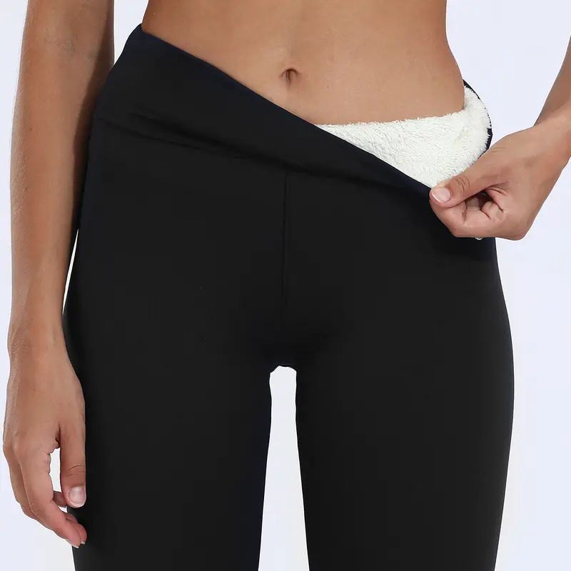 Warme Lammkaschmir Leggings für den Winter