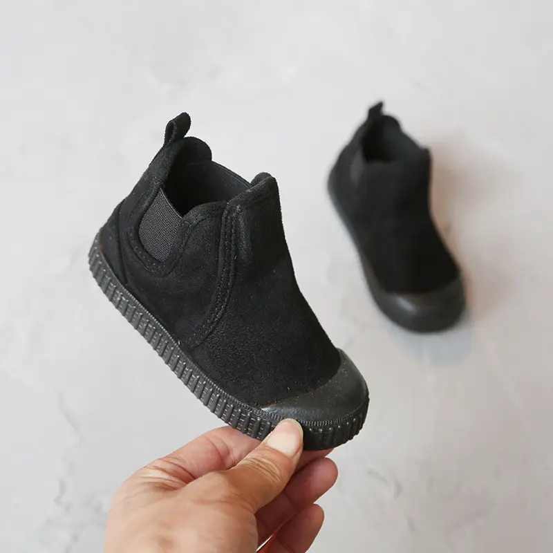 Warme Velour-Kinderschuhe