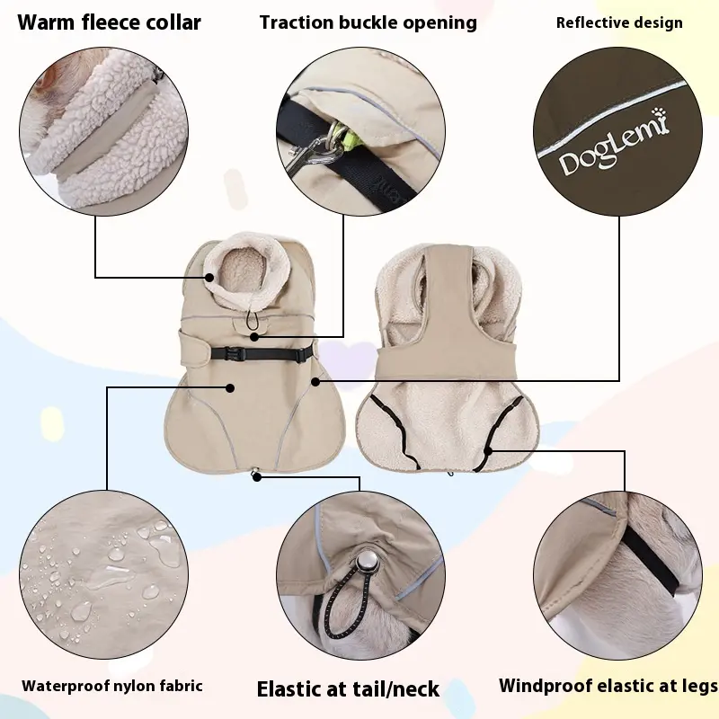Wärmende Hundekleidung für Herbst und Winter