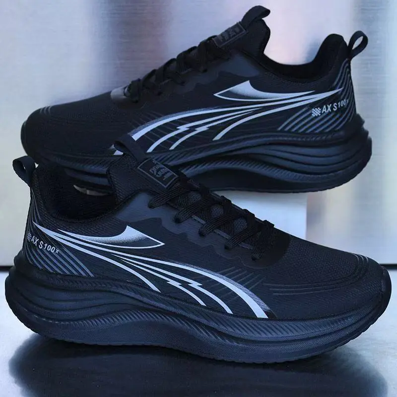 Wasserdichte Leder-Sneaker mit Dämpfung