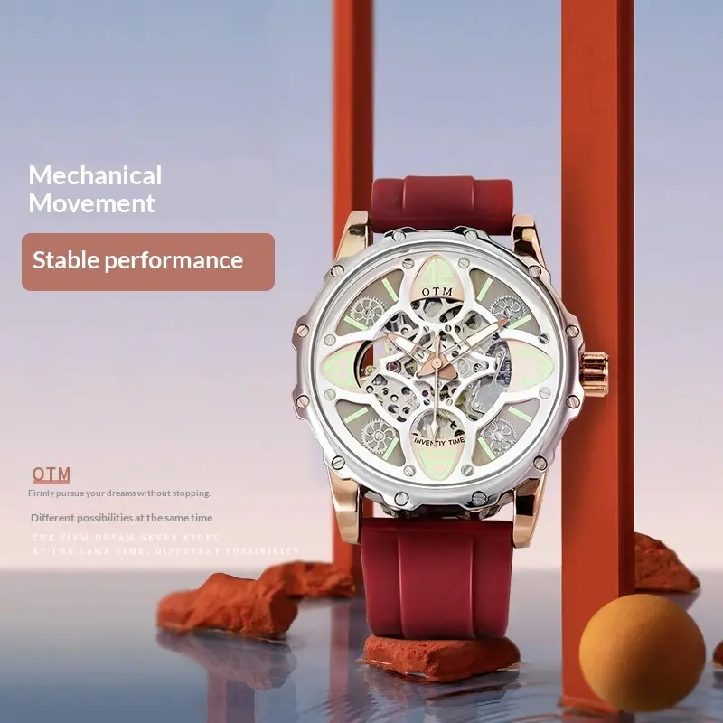 Wasserdichte Mechanische Herrenuhr
