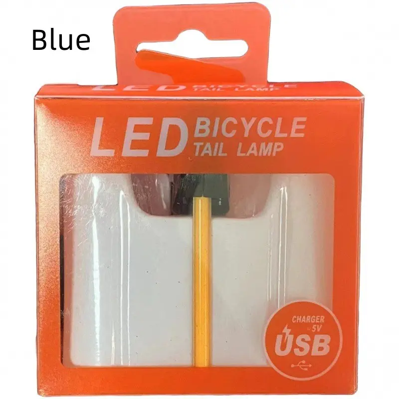 Wasserdichte USB-Rückleuchte für Velos