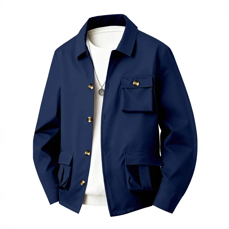 Wasserdichte Workwear Jacke mit vielen Taschen