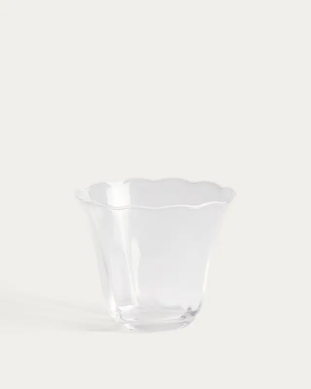 Wasserglas Neia aus klarem Glas, 23 cl