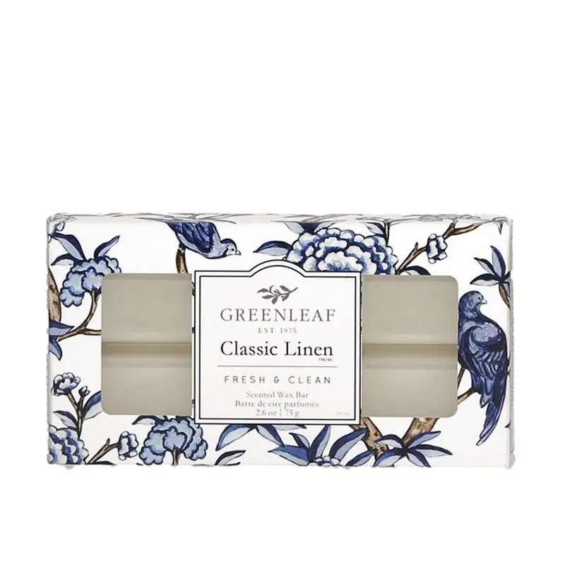 Wax Bars Greenleaf - Classic Linen, 73g