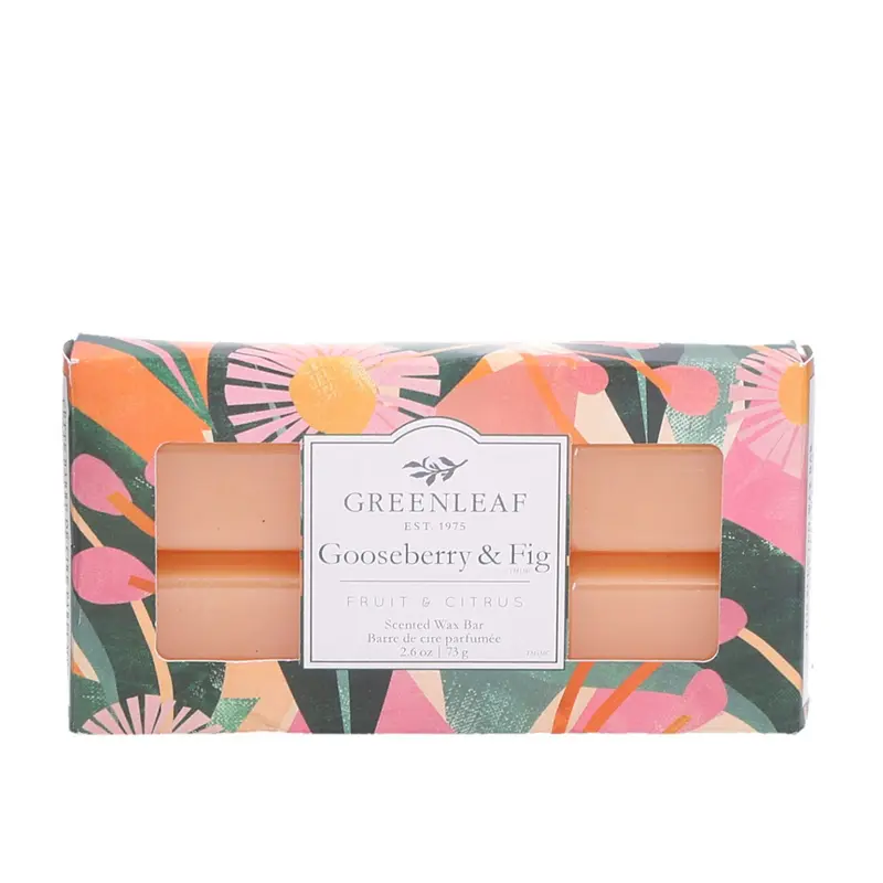 Wax Bars Greenleaf - Gooseberry & Fig, 73g