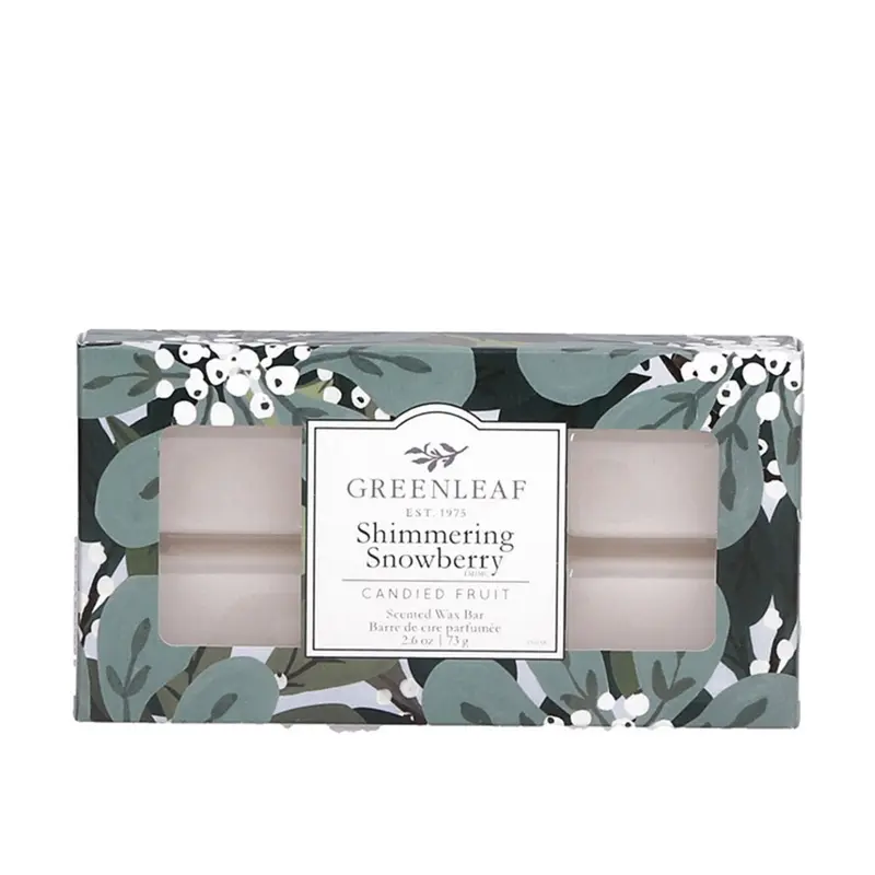 Wax Bars Greenleaf - Shimmering Snowberry, 73g
