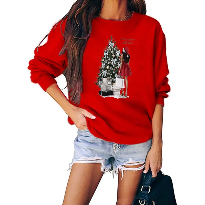 Weihnachts-Pullover Rot