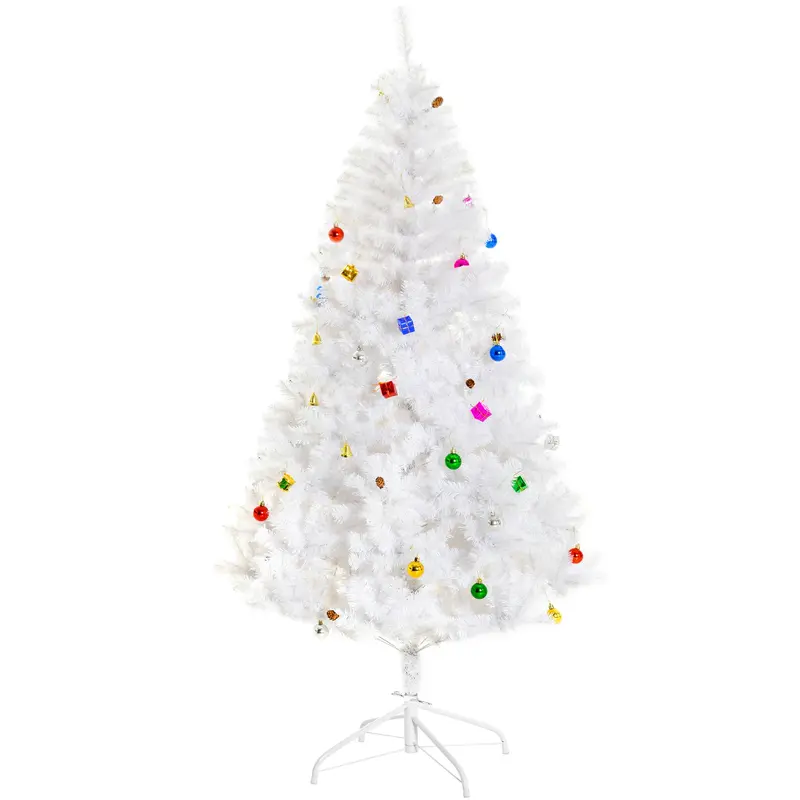 Weihnachtsbaum in weiss mit Ständer Dekor - 180cm