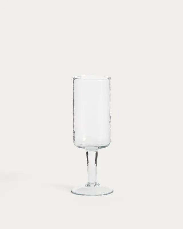 Weinglas Obila aus transparentem Recyclingglas