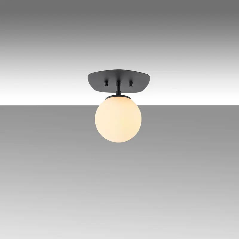 Well Deckenlampe - Schwarz Gelb