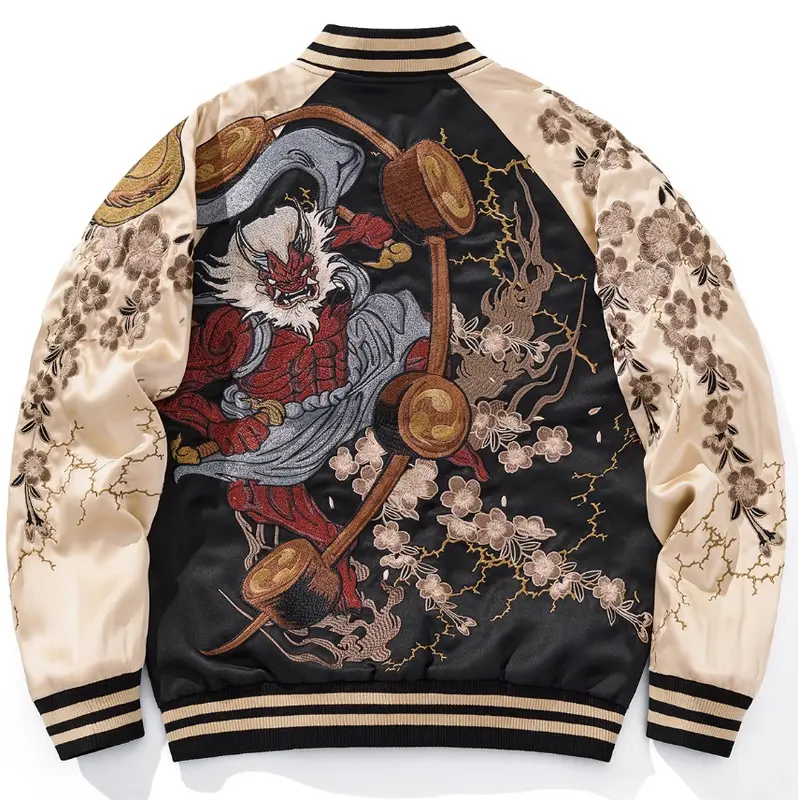 Wendejacke für Herren im Baseball-Stil