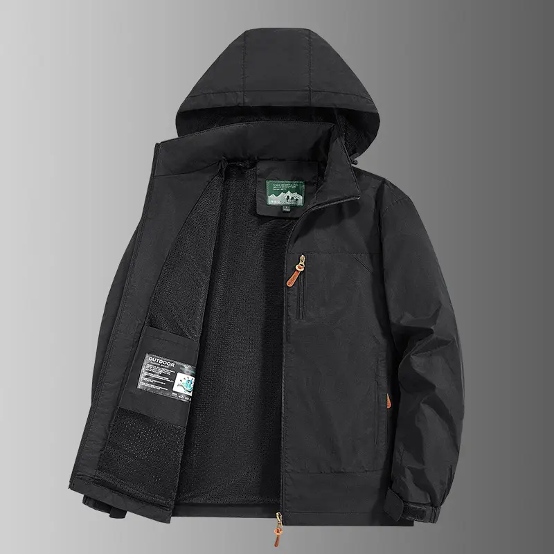 Winddichte Kapuzenjacke für Herren
