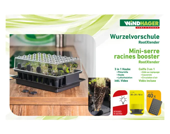 WINDHAGER Wurzeltrainer System 38x24x16.5 cm