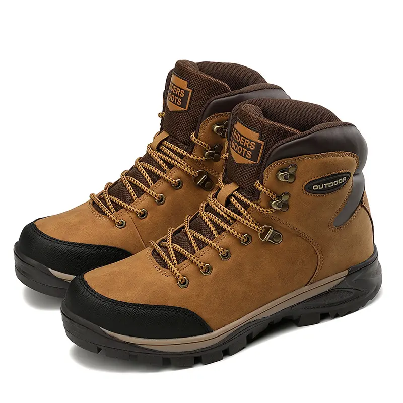 Winterstiefel Herren – Hochwertiges Leder, warm gefüttert