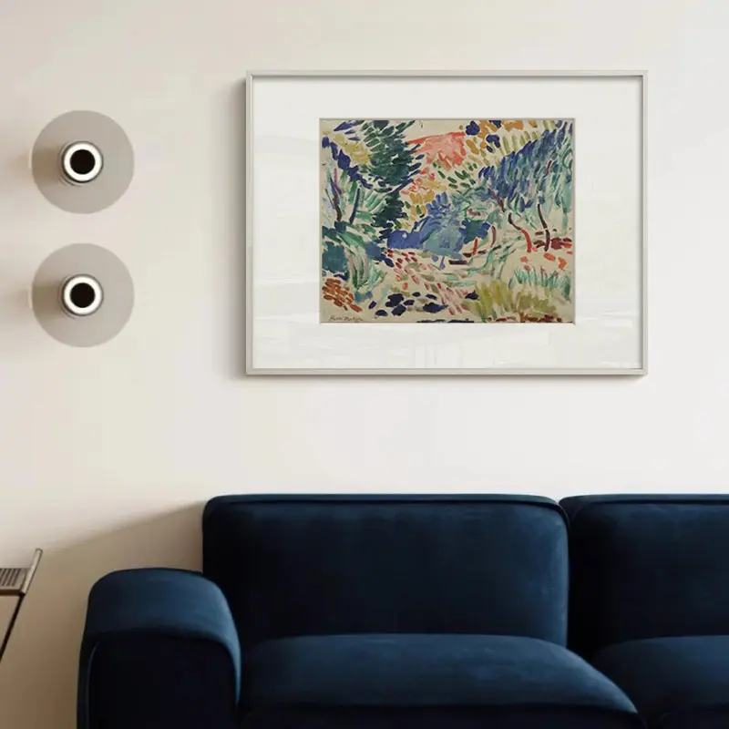 Wohnzimmer Wanddekoration