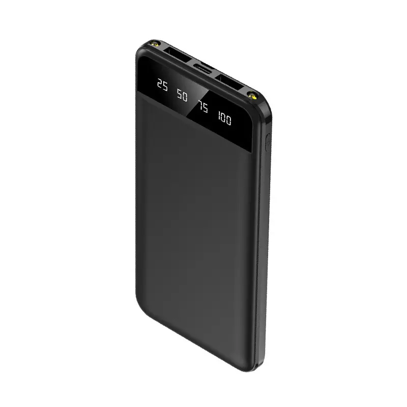 XXL-Powerbank mit 4 USB-Ports & 3 integrierten Ladekabeln