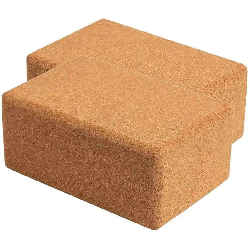 Yoga-Block-Set · 2er Kork Natur