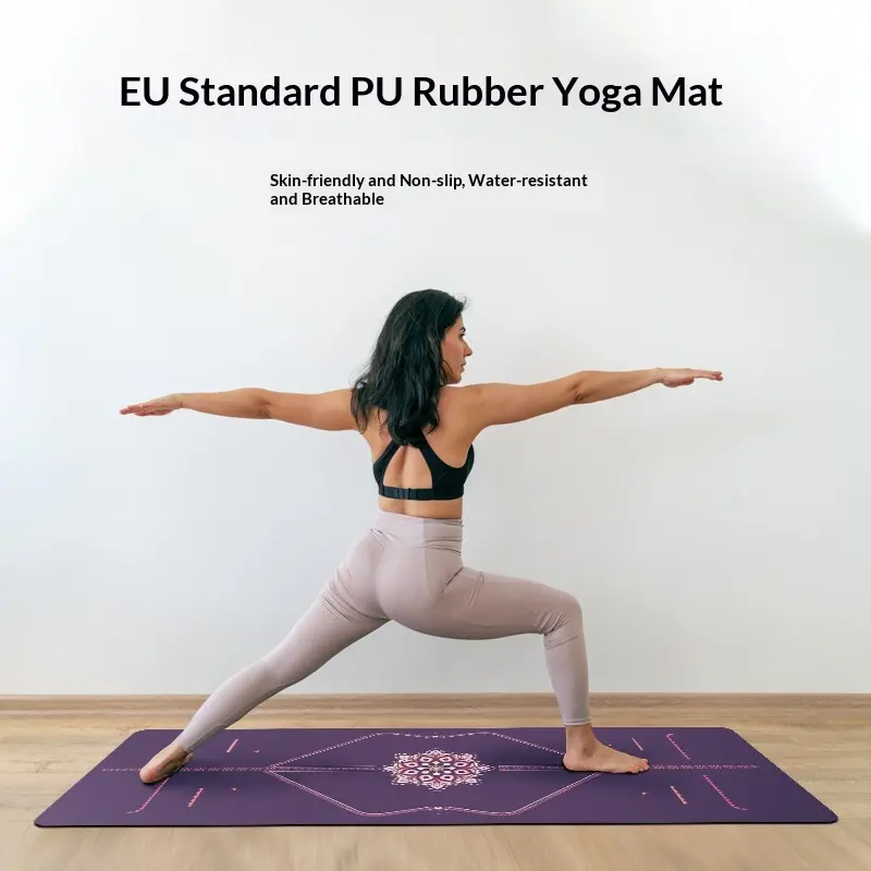 Yoga-Matte mit Grip