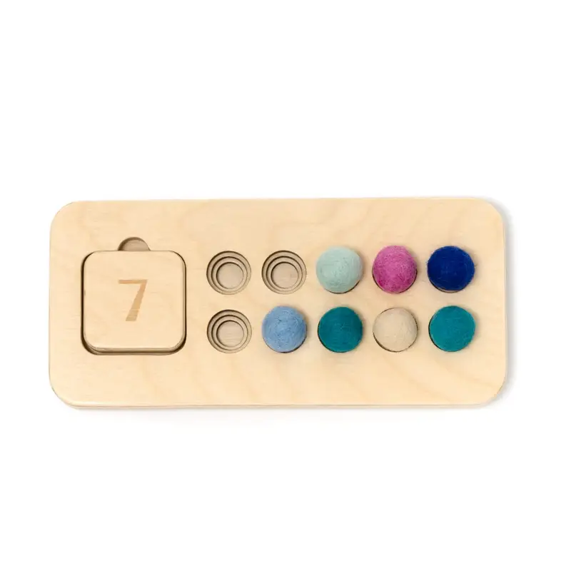 Zähl-Tablet nach Montessori