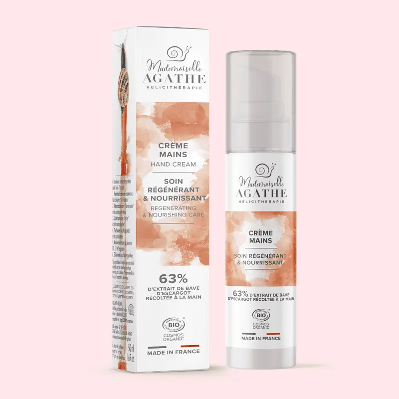 Zertifizierte Bio-Handcreme - Schneckenschleim-Behandlung