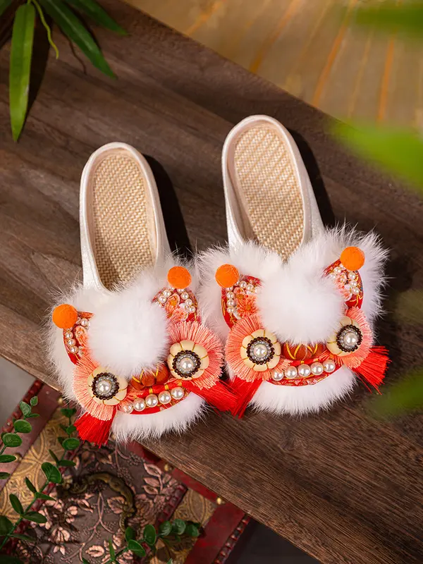 Zhensheng Happy Dongguofeng Tiger Head Sandalen