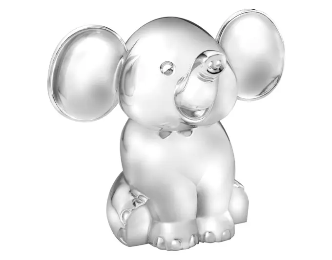 ZILVERSTAD Spardose Elefant 11x13.6x4.2 cm
