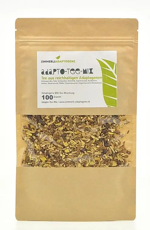 Zimmerli Adaptogene - Adapto-Tee-Mix Bio 100g – Balance, Energie & innere Stärke