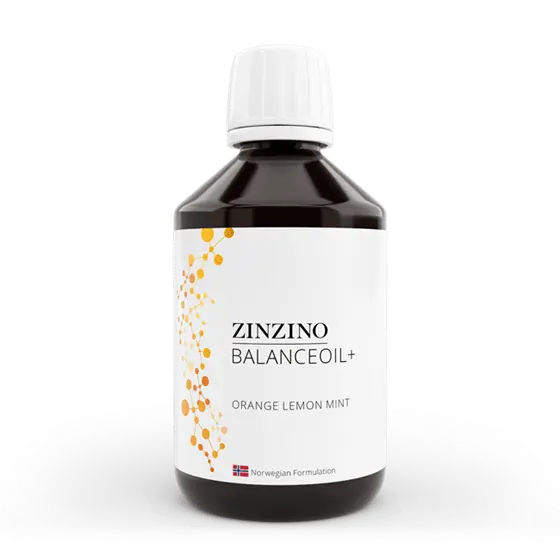 Zinzino BalanceOil+ Omega-3 Öl, Orange · Minze · Zitrone