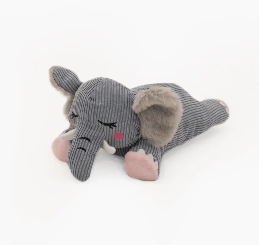 ZippyPaws lautloses Hundespielzeug Snooziez "Elefant"