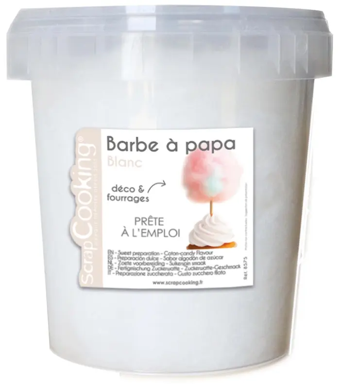 Zuckerwatte weiss 35g